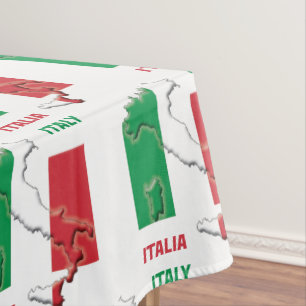 Italienische FLAG Italiens Tischdecke