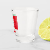 Italienische Flag-Karte Schnapsglas (Rechts)