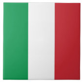 Italienische Flag Tile Fliese (Vorderseite)
