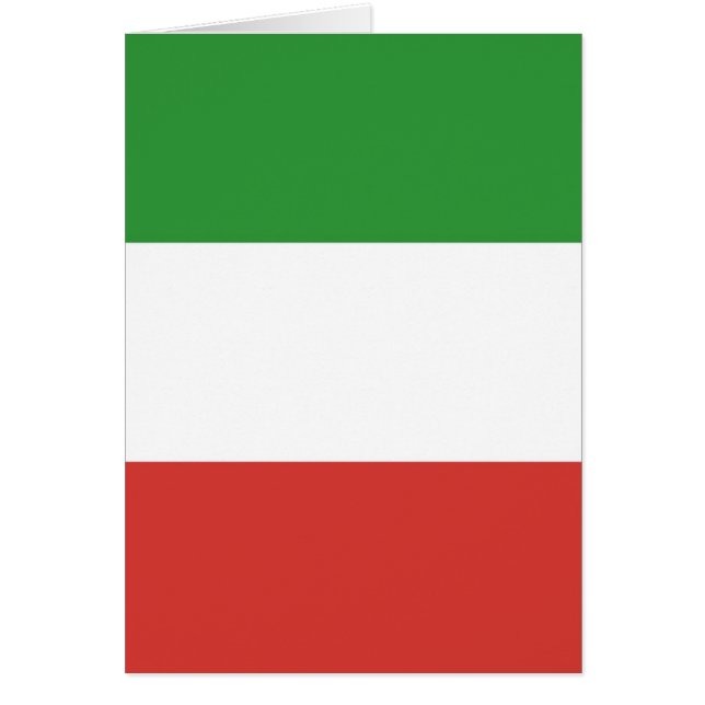 Italienische Flagge (Vorne)