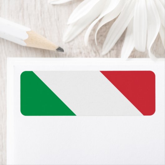 Italienische Flagge (Insitu)