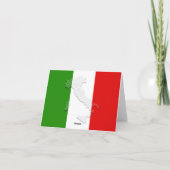 Italienische Flagge (Rückseite)