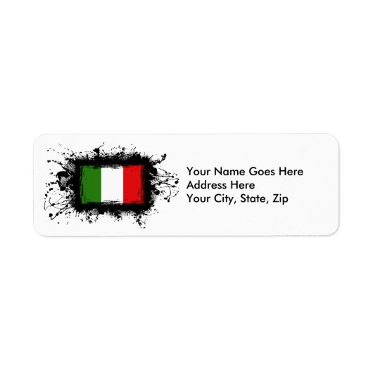 Italienische Flagge (Vorne)