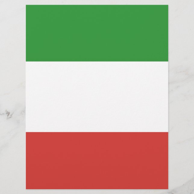 Italienische Flagge (Vorderseite)
