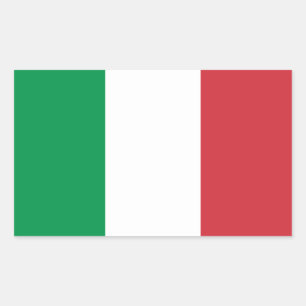 Italienische Flagge Aufkleber