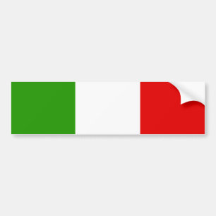 Italienische Flagge Autoaufkleber