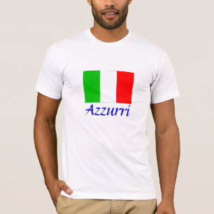 Italienische Flagge "Azzurri" T-Shirt