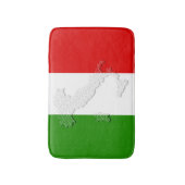 Italienische Flagge Badematte (Vorderseite Vertikal)