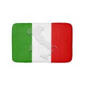 Italienische Flagge Badematte (Vorderseite)