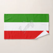 Italienische Flagge Badhandtuch Set (Handtuch)
