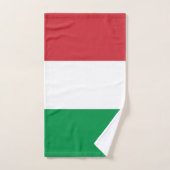 Italienische Flagge Badhandtuch Set (Handtuch)