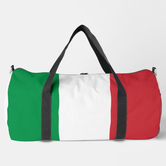 Italienische Flagge Bandiera d'Italia Duffle Bag (Vorderseite)