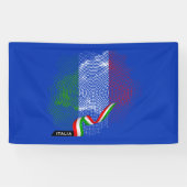 Italienische Flagge Banner (Horizontal)
