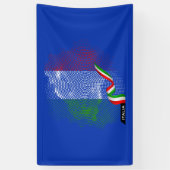 Italienische Flagge Banner (Vertikal)