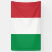 Italienische Flagge Banner (Vertikal)
