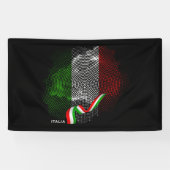 Italienische Flagge Banner (Horizontal)