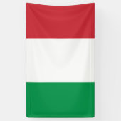 Italienische Flagge Banner (Vertikal)