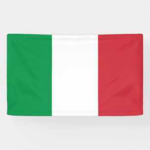 Italienische Flagge Banner