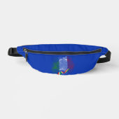 Italienische Flagge Bauchtasche (Vorderseite)