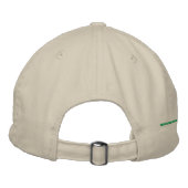 Italienische Flagge Bestickte Kappe (Rückseite)