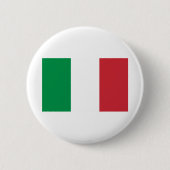 Italienische Flagge Button (Vorderseite)
