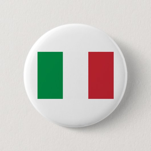 Italienische Flagge Button (Vorderseite)