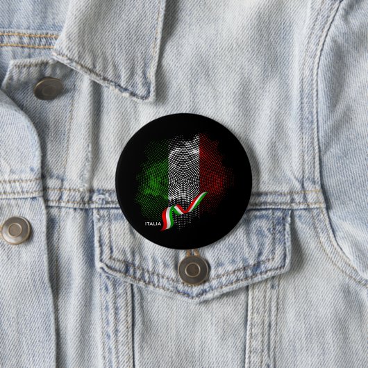 Italienische Flagge Button (Beispiel)