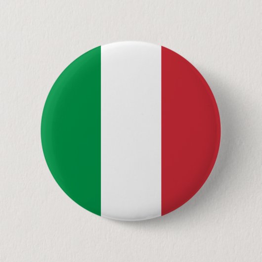 Italienische Flagge Button (Vorderseite)