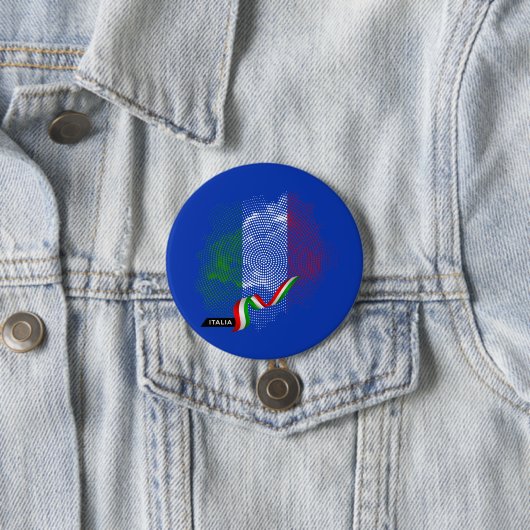 Italienische Flagge Button (Beispiel)