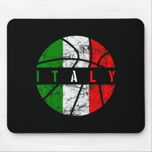Italienische Flagge Bysketbyll Italienisches Team  Mousepad