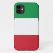 Italienische Flagge Case-Mate iPhone Hülle (Rückseite)