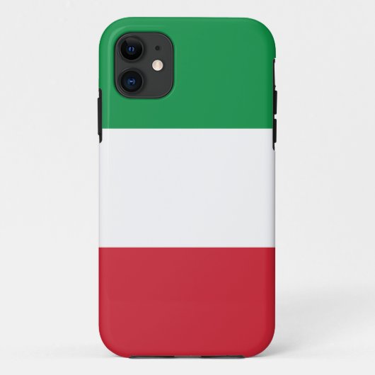 Italienische Flagge Case-Mate iPhone Hülle (Rückseite)