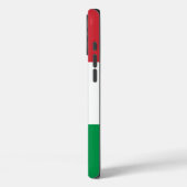 Italienische Flagge Case-Mate iPhone Hülle (Rückseite / Links)