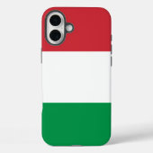 Italienische Flagge Case-Mate iPhone Hülle (Rückseite)