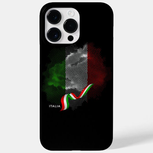 Italienische Flagge Case-Mate iPhone Hülle (Rückseite)