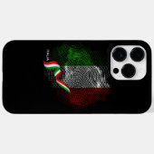 Italienische Flagge Case-Mate iPhone Hülle (Rückseite (Horizontal))