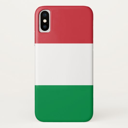 Italienische Flagge Case-Mate iPhone Hülle (Rückseite)