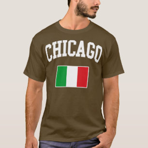 Italienische Flagge Chicago Italiano Italiano Ital T-Shirt
