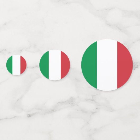 Italienische Flagge Confetti, Italien, Party, Ital Konfetti (Vorderseiten)