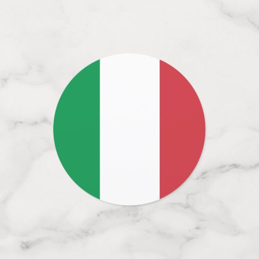 Italienische Flagge Confetti, Italien, Party, Ital Konfetti (Klein Vorderseite)