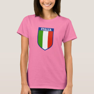 Italienische Flagge Damen T-Shirt