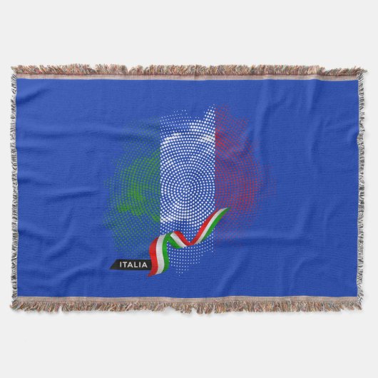 Italienische Flagge Decke (Vorderseite)