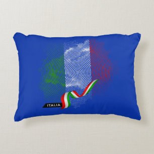 Italienische Flagge Dekokissen