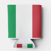 Italienische Flagge Dosenkühler (Rückseite)