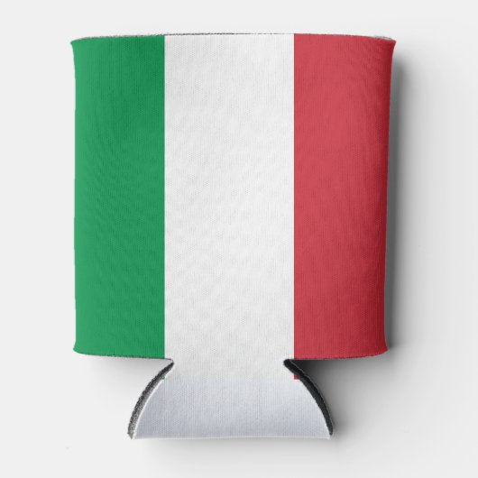 Italienische Flagge Dosenkühler (Vorderseite)