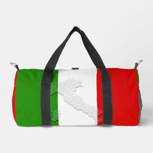 Italienische Flagge Duffle Bag