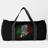 Italienische Flagge Duffle Bag (Vorderseite)