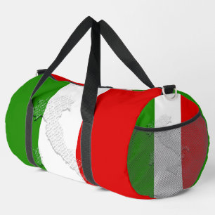 Italienische Flagge Duffle Bag