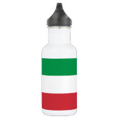 Italienische Flagge Edelstahlflasche (Rechts)