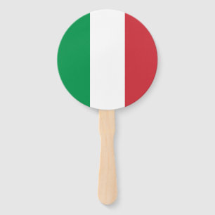 Italienische Flagge Fächer